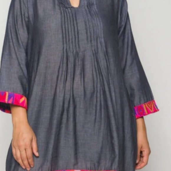 HOST PICK Cute Boho Plus Tunic/Dress LAST ONE! - Picture 5 of 11